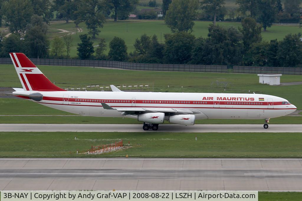 3B-NAY, 1996 Airbus A340-313 C/N 152, Air Mauritius A340-300