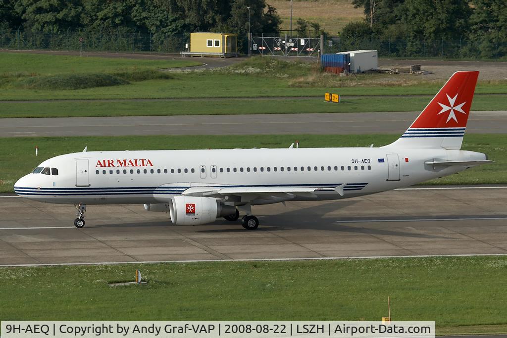 9H-AEQ, 2007 Airbus A320-214 C/N 3068, Air Malta A320