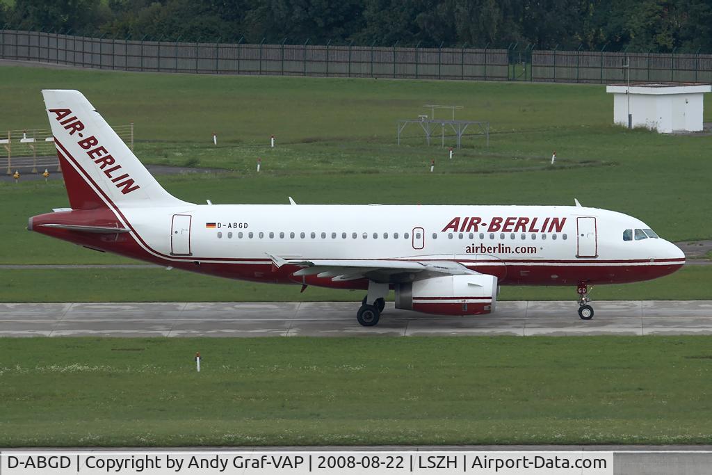 D-ABGD, 2004 Airbus A319-132 C/N 2335, Air Berlin A319