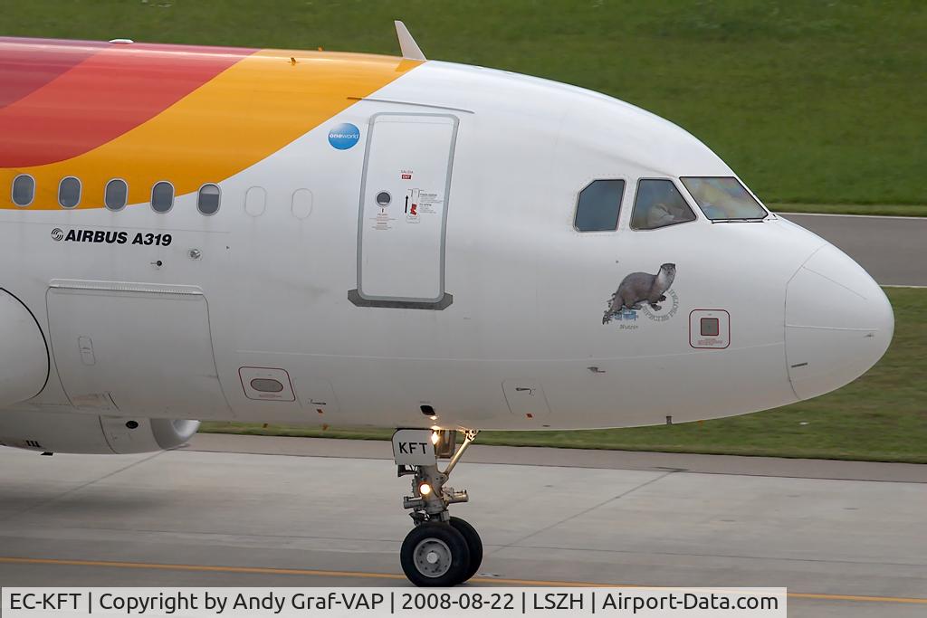 EC-KFT, 2007 Airbus A319-111 C/N 3179, Iberia A319