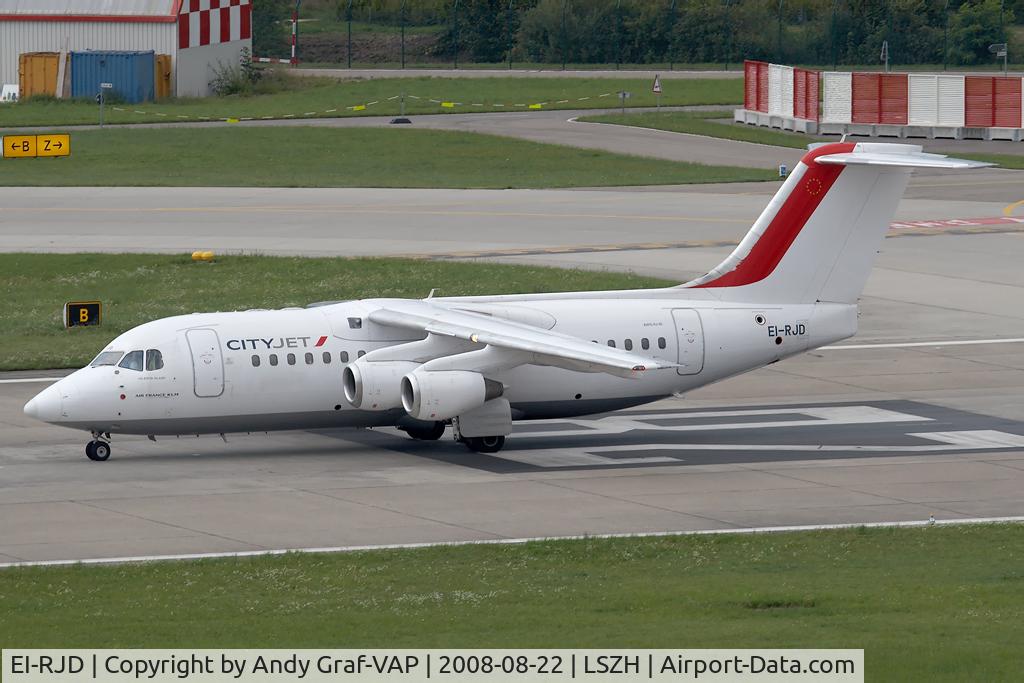EI-RJD, 1998 BAE Systems Avro 146-RJ85 C/N E.2334, Cityjet Bae146