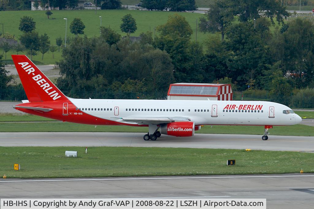 HB-IHS, 2000 Boeing 757-2G5 C/N 30394, Air Berlin 757-200