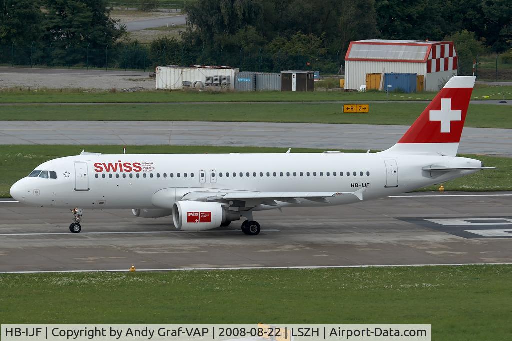 HB-IJF, 1995 Airbus A320-214 C/N 562, SWISS A320