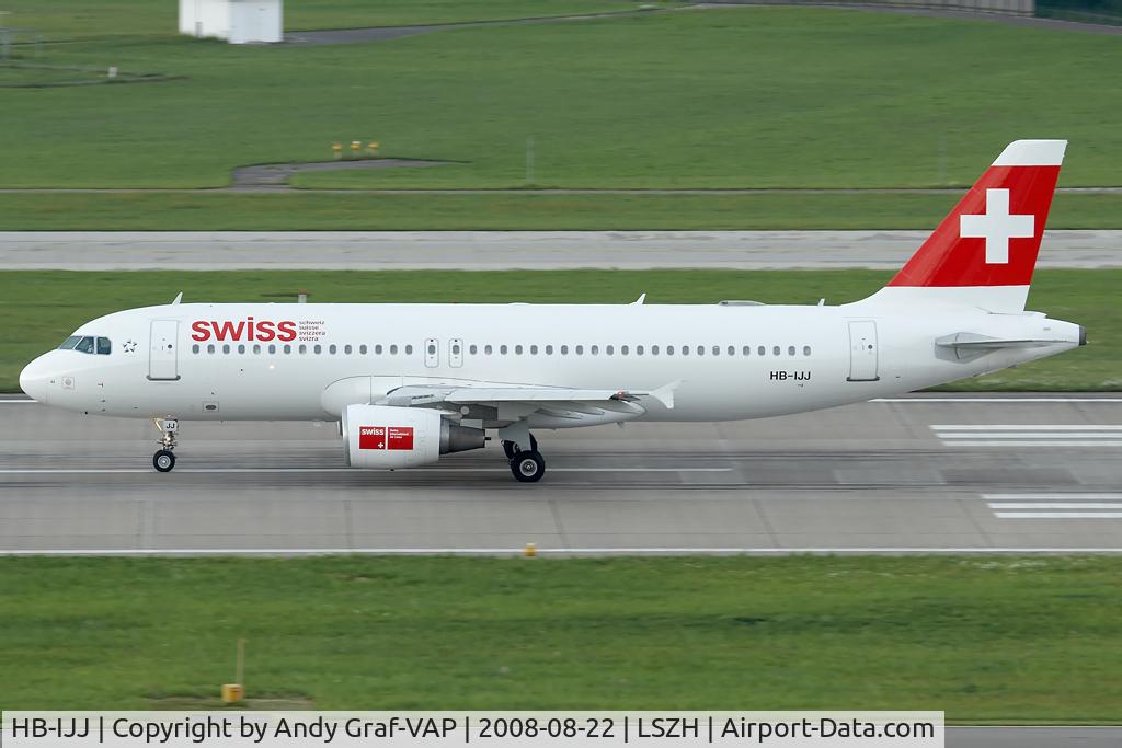 HB-IJJ, 1996 Airbus A320-214 C/N 585, SWISS A320