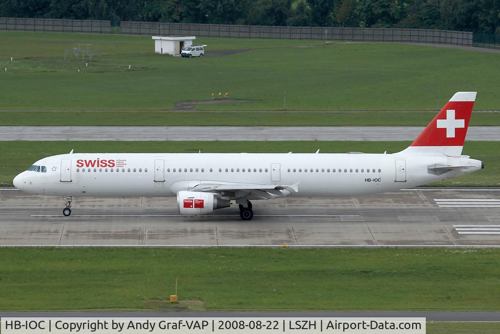 HB-IOC, 1995 Airbus A321-111 C/N 520, SWISS A321