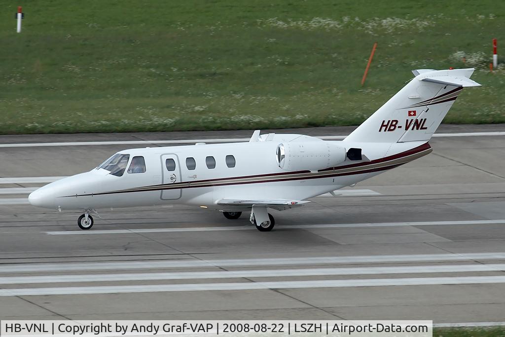 HB-VNL, 2000 Cessna 525 CitationJet CJ1 C/N 525-0375, Cessna C525 CJ2