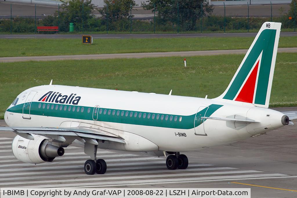 I-BIMB, 2003 Airbus A319-112 C/N 2033, Alitalia A319