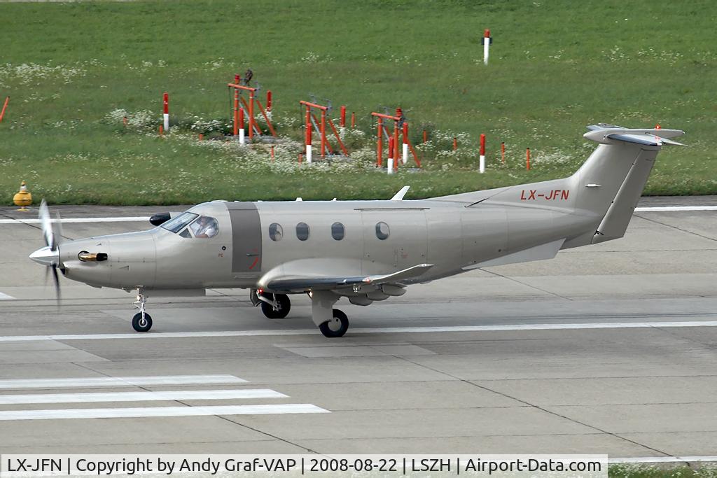 LX-JFN, 2007 Pilatus PC-12/47 C/N 855, PC12