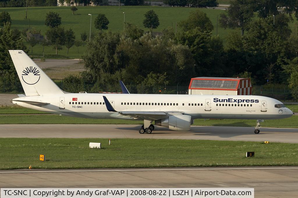 TC-SNC, 1994 Boeing 757-2Q8 C/N 26273, Sunexpress 757-200