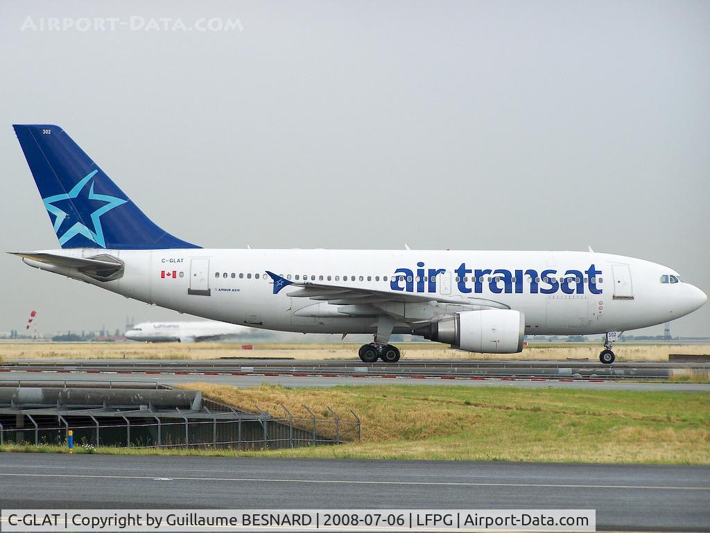 C-GLAT, 1991 Airbus A310-308 C/N 588, Vacating runway 27R