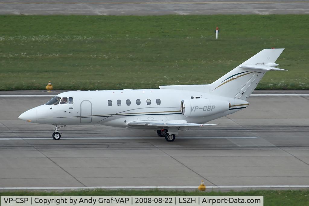 VP-CSP, 1991 British Aerospace BAe.125 Series 800A C/N 258210, Bae125
