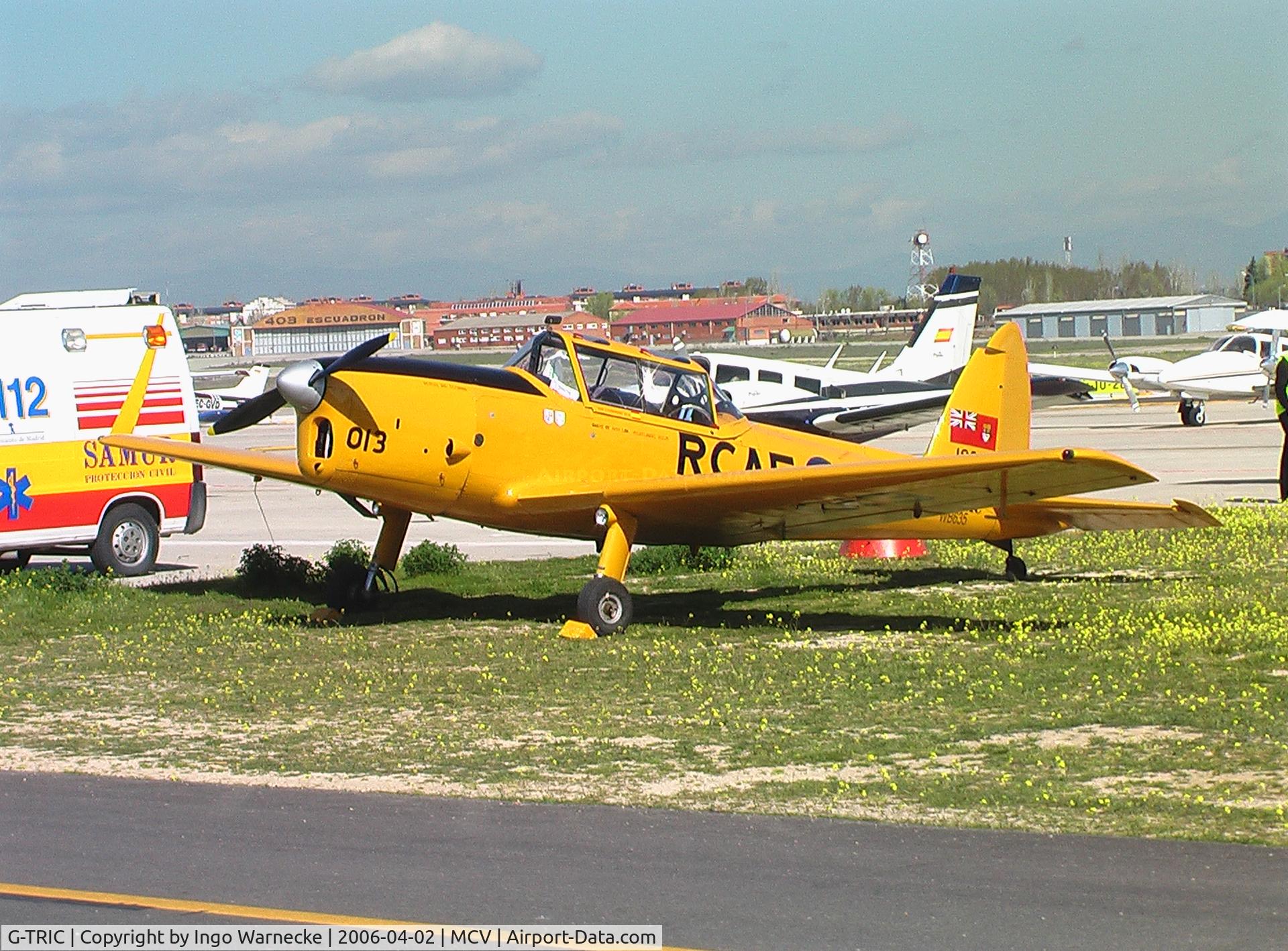 G-TRIC, 1950 De Havilland DHC-1 Chipmunk 22A C/N C1/0080, De Havilland Canada DHC-1 Chipmunk at Madrid Cuatro Vientos Airport