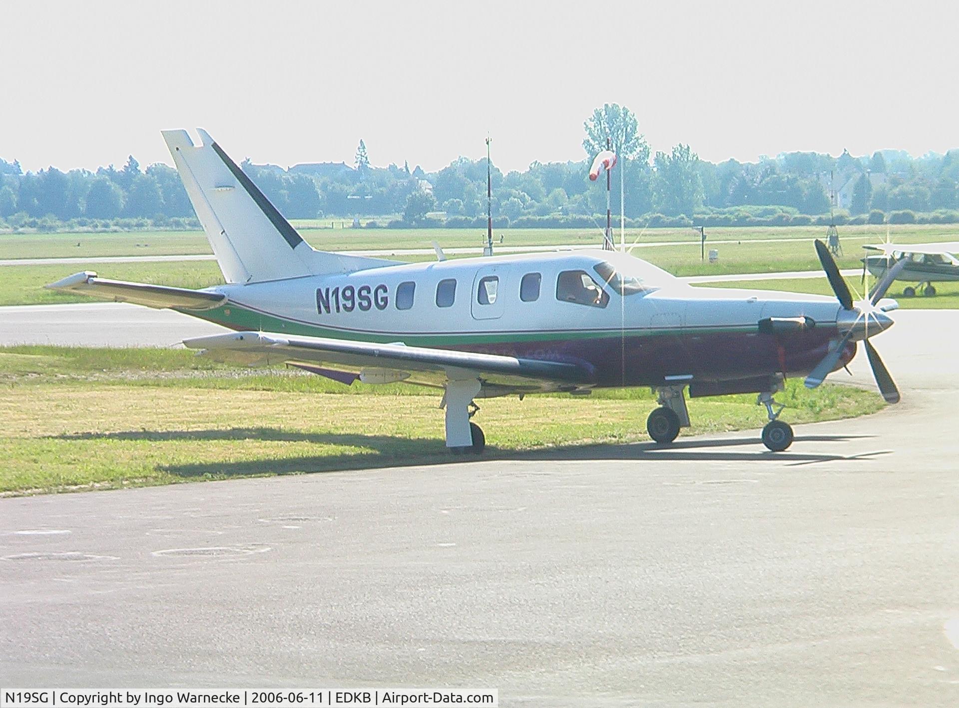 N19SG, 2001 Socata TBM-700 C/N 194, SOCATA TBM-700 at Bonn-Hangelar airfield