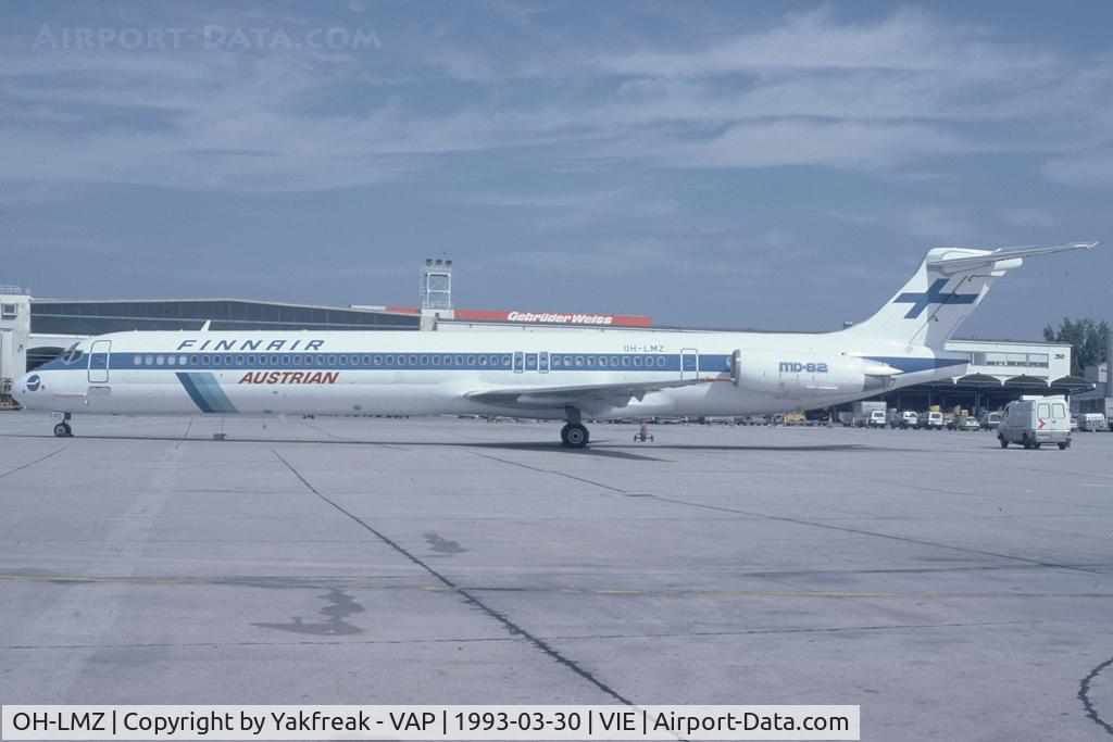 OH-LMZ, 1991 McDonnell Douglas MD-82 (DC-9-82) C/N 53246, Finnair MD80