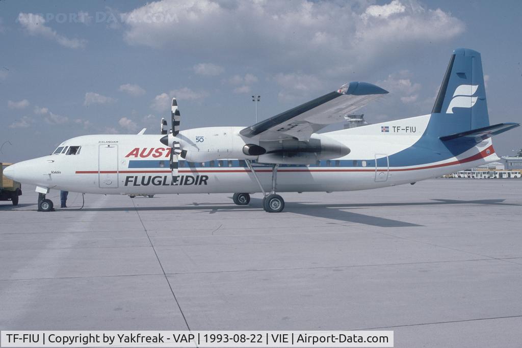 TF-FIU, 1992 Fokker 50 C/N 20251, Flugleidir Fokker 50
