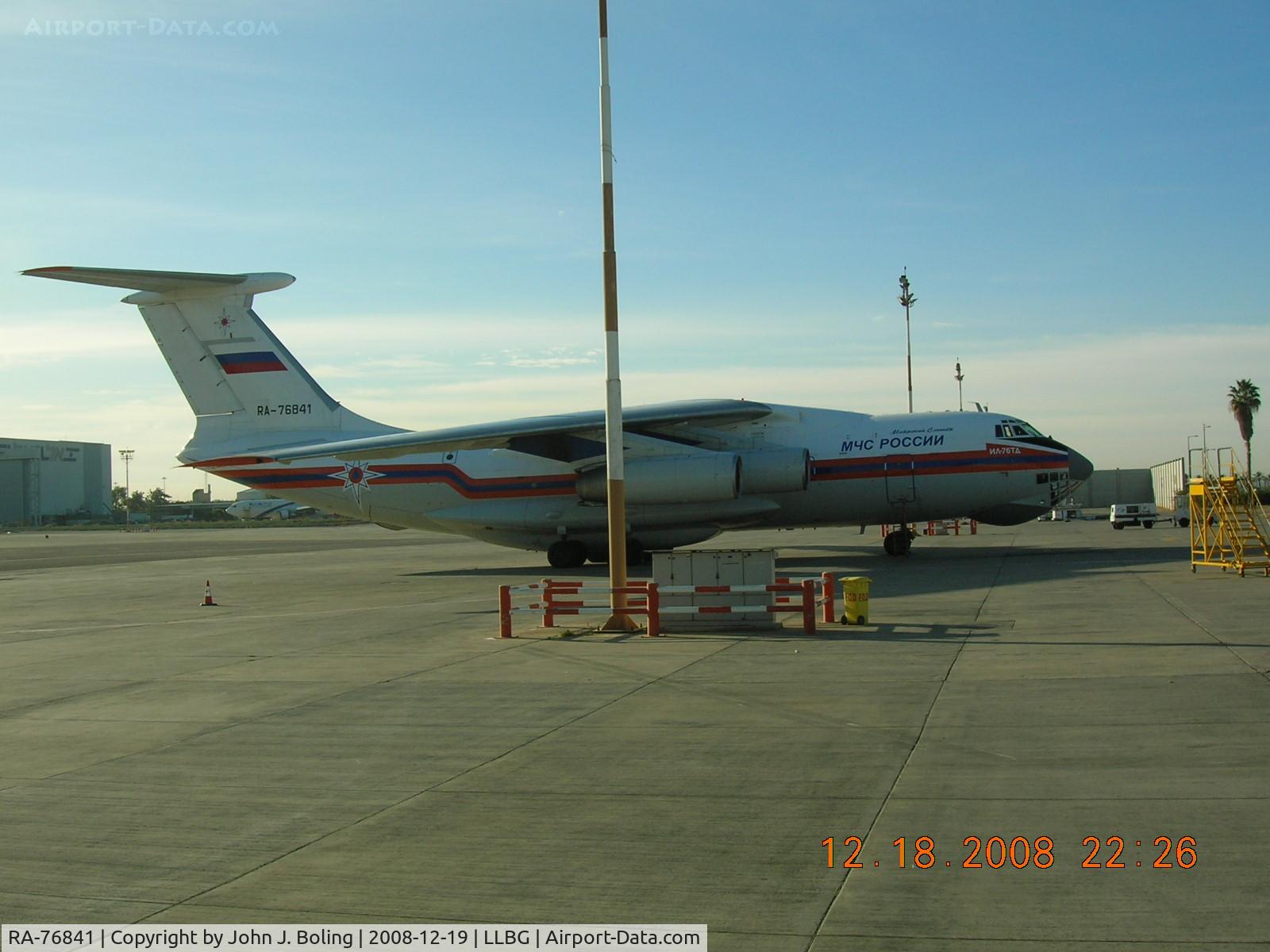 RA-76841, 1994 Ilyushin Il-76TD C/N 1033418601, IL-76 on ramp at Tel Aviv