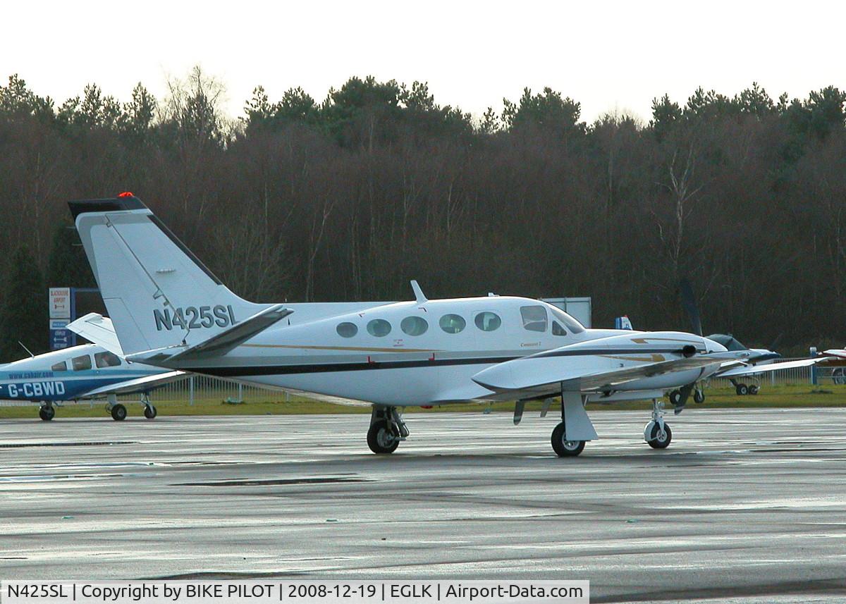 N425SL, 1987 Cessna 425 Conquest I C/N 425-0236, SMART LOOKING CONQUEST I