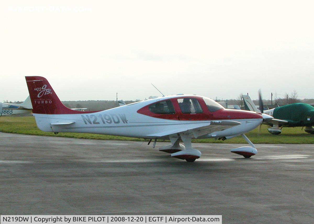 N219DW, 2008 Cirrus SR22 G3 GTSX Turbo C/N 3148, JUST FLOWN IN FROM HOLLAND. FIRST REGISTERED JULY 2008