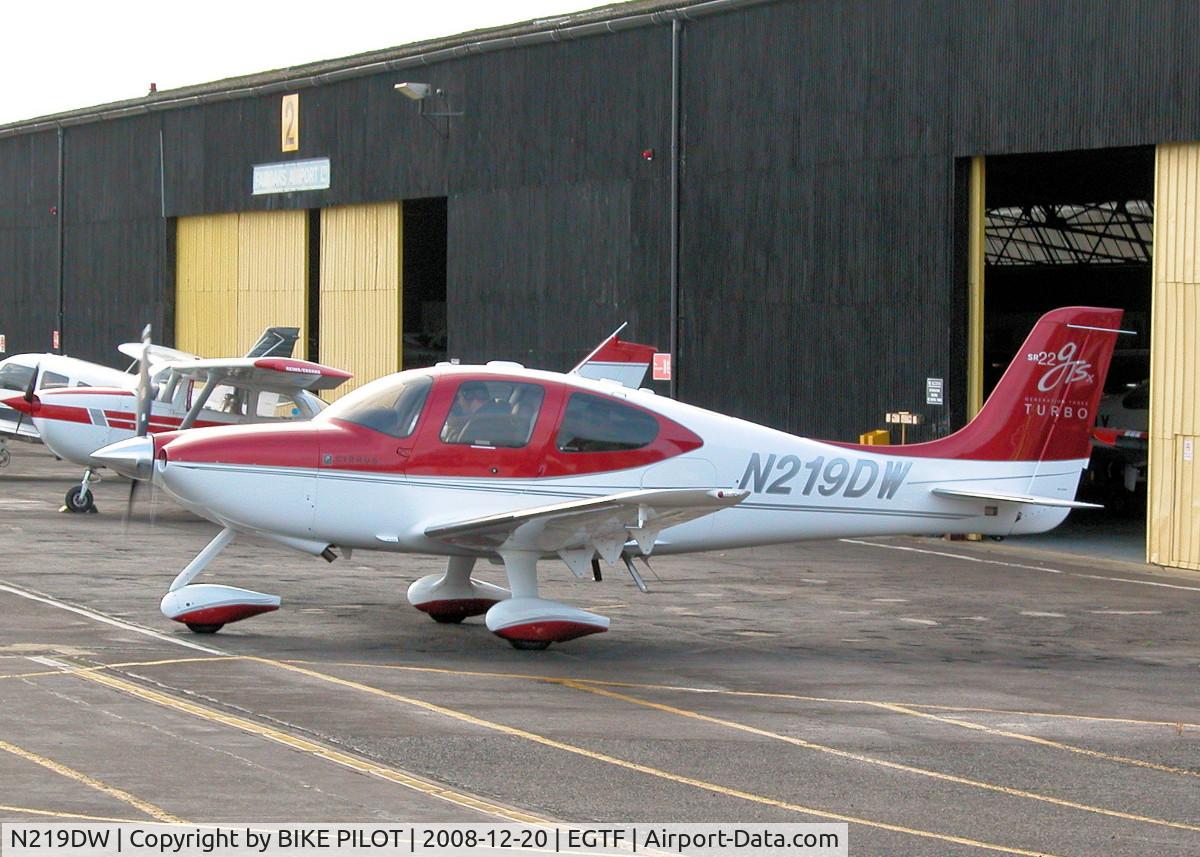 N219DW, 2008 Cirrus SR22 G3 GTSX Turbo C/N 3148, JUST FLOWN IN FROM HOLLAND. FIRST REGISTERED JULY 2008