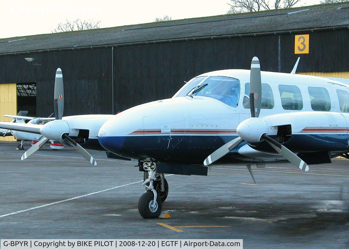 G-BPYR, 1977 Piper PA-31-310 C Navajo C/N 31-7812032, PART OF THE SYNERGY FLEET
