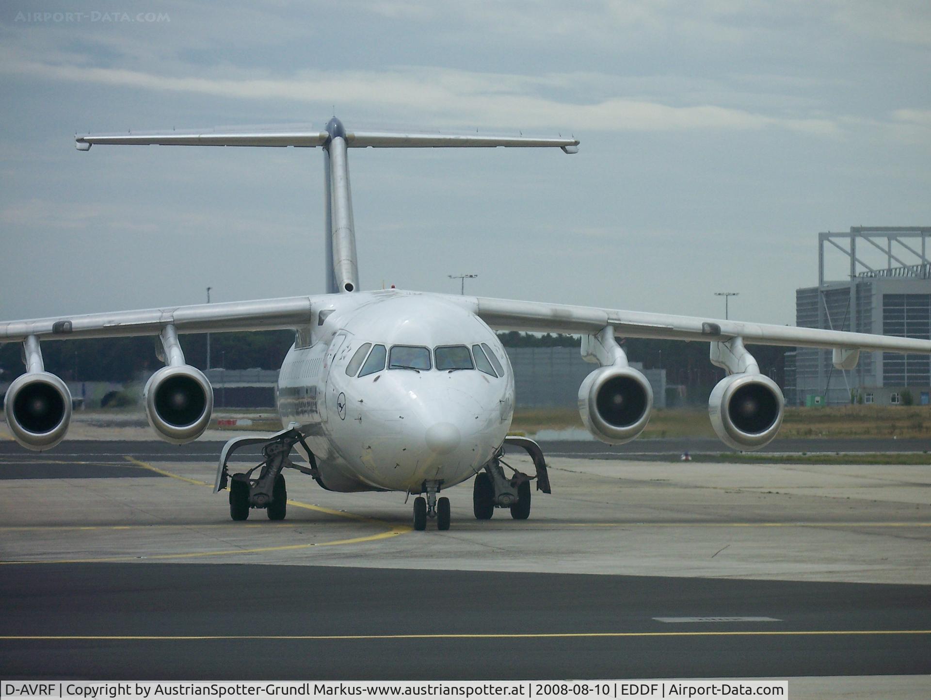 D-AVRF, 1995 British Aerospace Avro 146-RJ85 C/N E.2269, Lufthansa CityLine