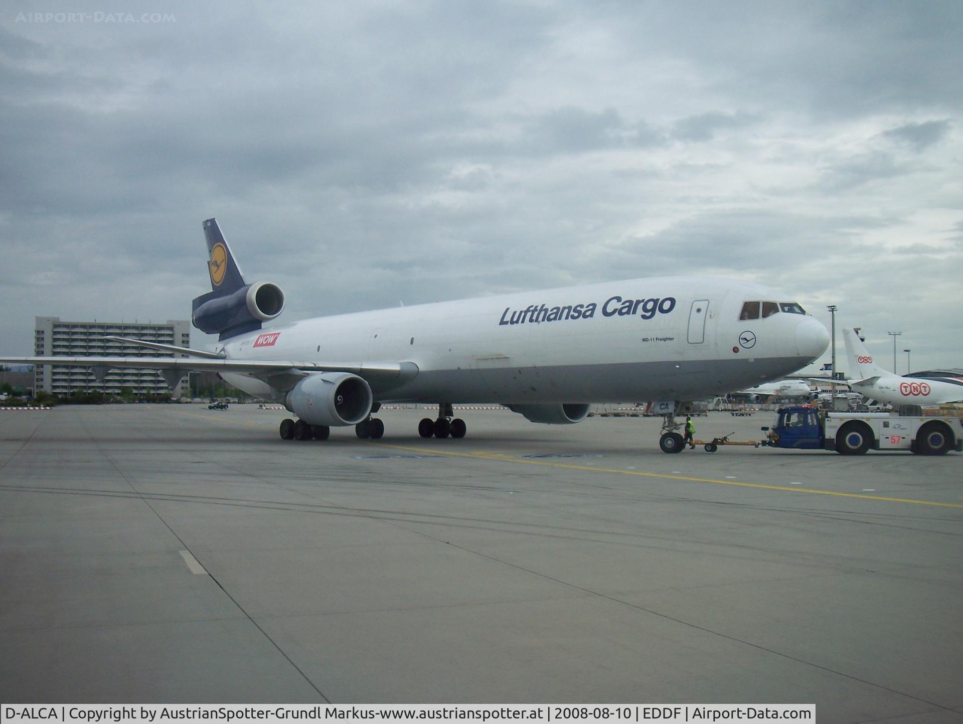 D-ALCA, 1998 McDonnell Douglas MD-11F C/N 48781, Lufthansa Cargo