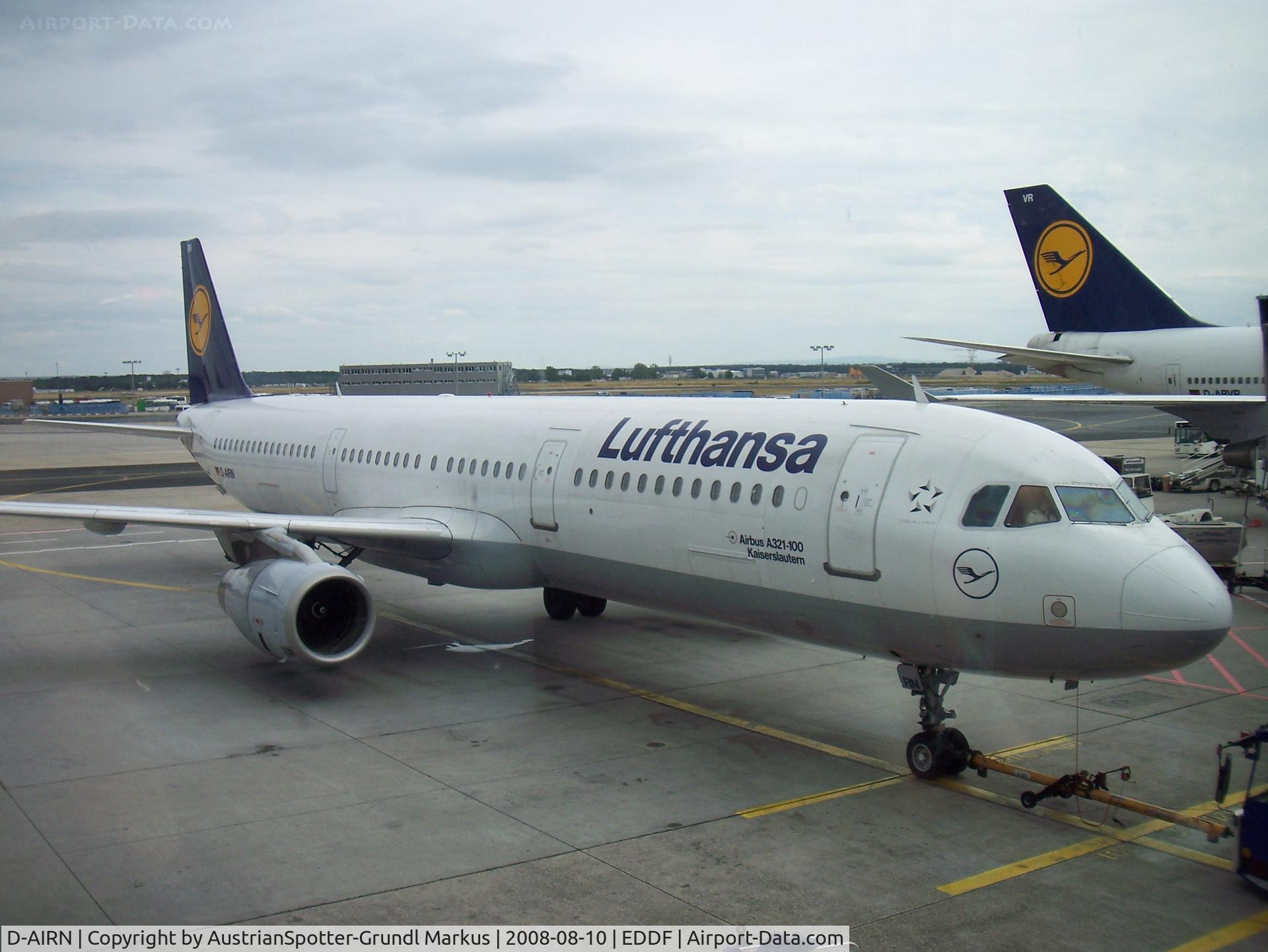 D-AIRN, 1995 Airbus A321-131 C/N 0560, Lufthansa