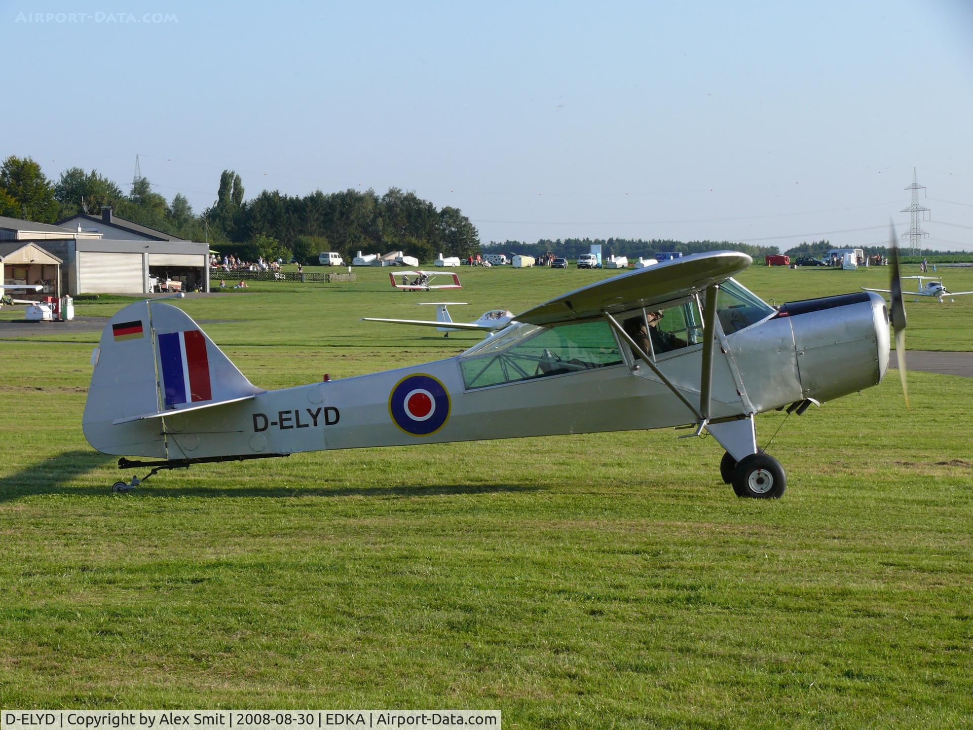 D-ELYD, 1950 Taylorcraft J Auster 5 C/N 1790, Taylorcraft Auster Mk5 D-ELYD in Royal Air Force colors