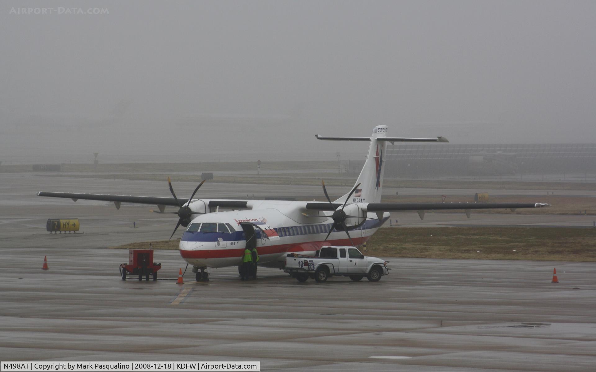 N498AT, 1997 ATR 72-212A C/N 498, ATR 72-212A