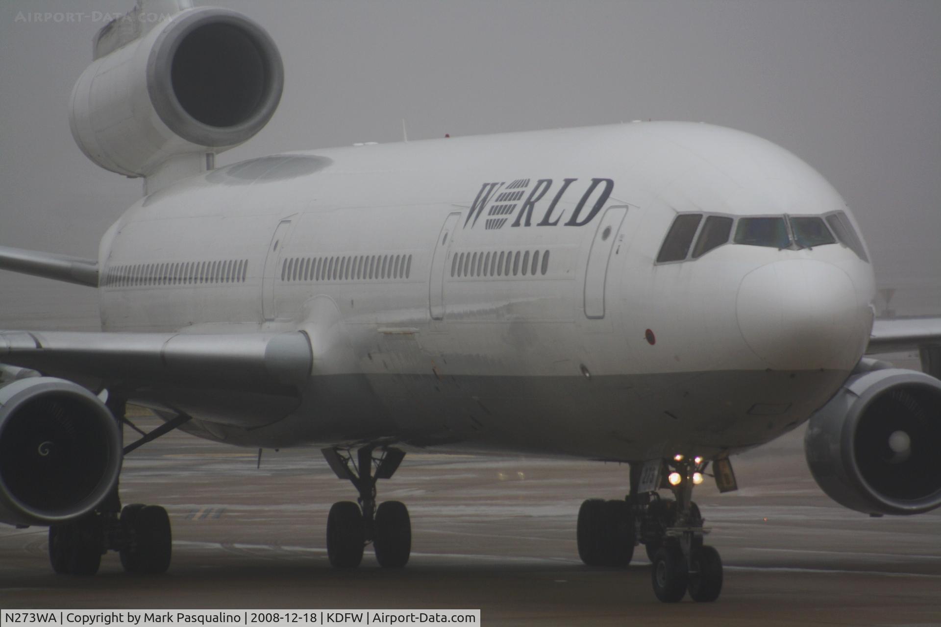 N273WA, 1993 McDonnell Douglas MD-11 C/N 48519, MD-11