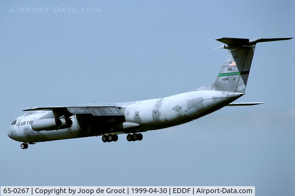 65-0267, Lockheed C-141B Starlifter C/N 300-6119, During our so called Queens Day I decided to go to Frankfurt. There was quite some activity de to the Balkan Crisis and the NATO air attacks that followed.