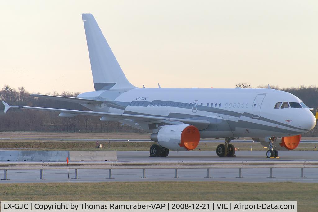 LX-GJC, 2007 Airbus ACJ318 (A318-112/CJ) C/N 3100, Global Jet Luxembourg Airbus A318