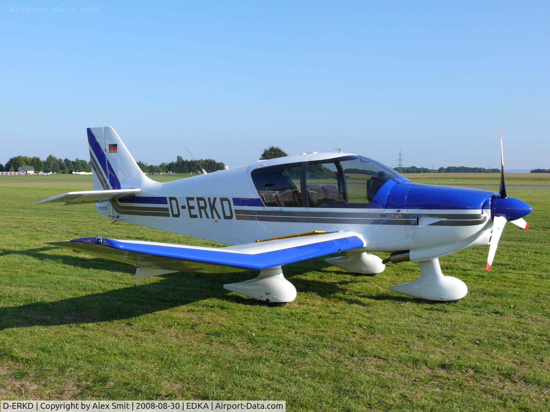 D-ERKD, 2008 Robin DR-400-135CDI EcoFlyer C/N 2626, Robin Dr400/135CDI Ecoflyer D-ERKD