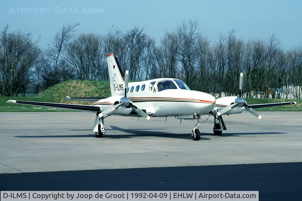 D-ILMS, Cessna 421C III Golden Eagle C/N 421C-0891, visitor to Leeuwarden air base.