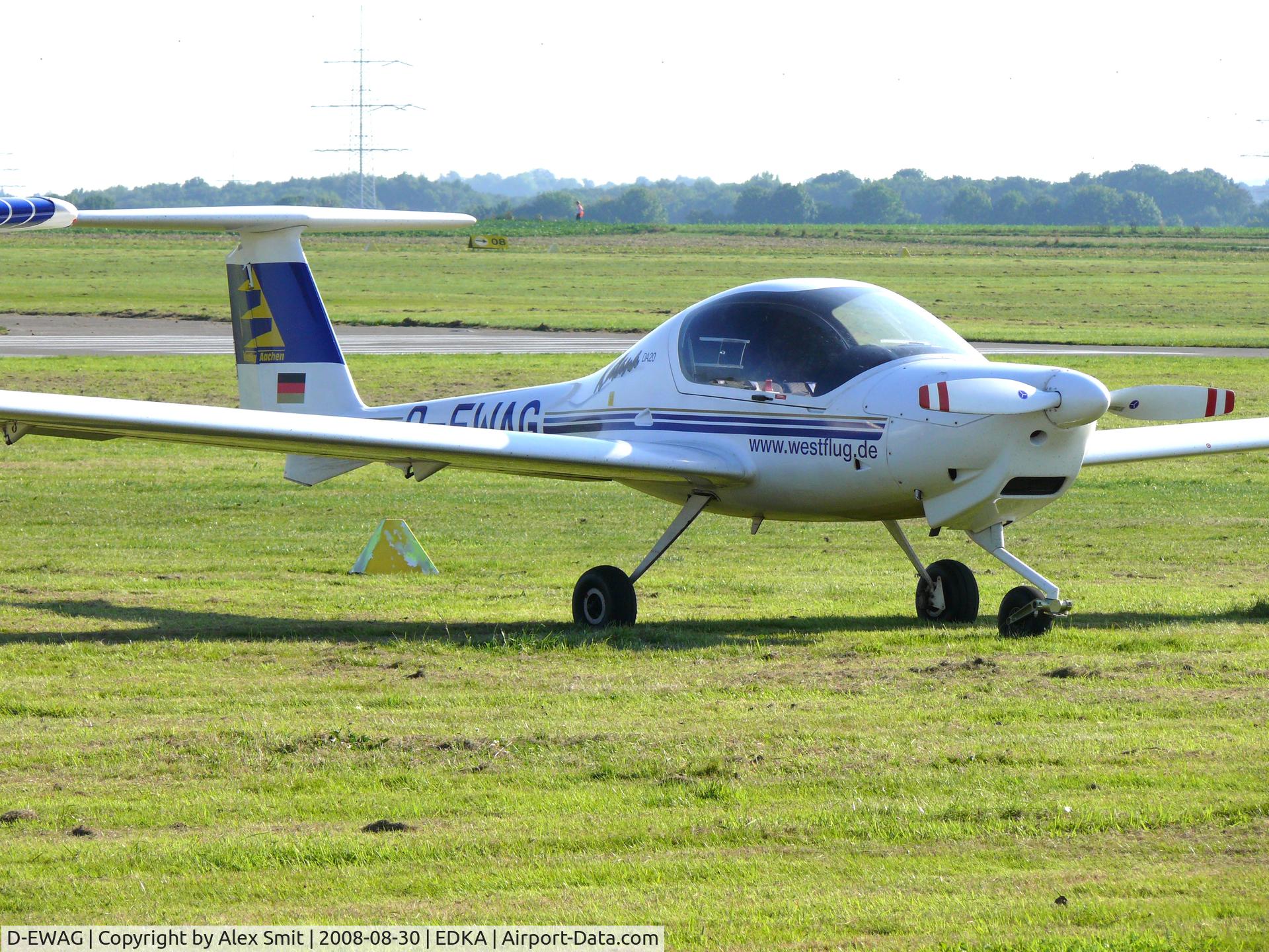 D-EWAG, Diamond DV-20A-1 Katana C/N 10163, Diamond Aircraft DV-20-A1 Katana D-EWAG Westflug Aachen