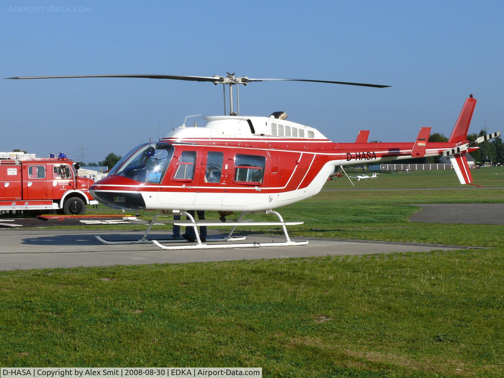 D-HASA, Bell B206L-3 Long Ranger III C/N 51278, Bell B206L3 Long Ranger III D-HASA Rhein-Ruhr Helicopters