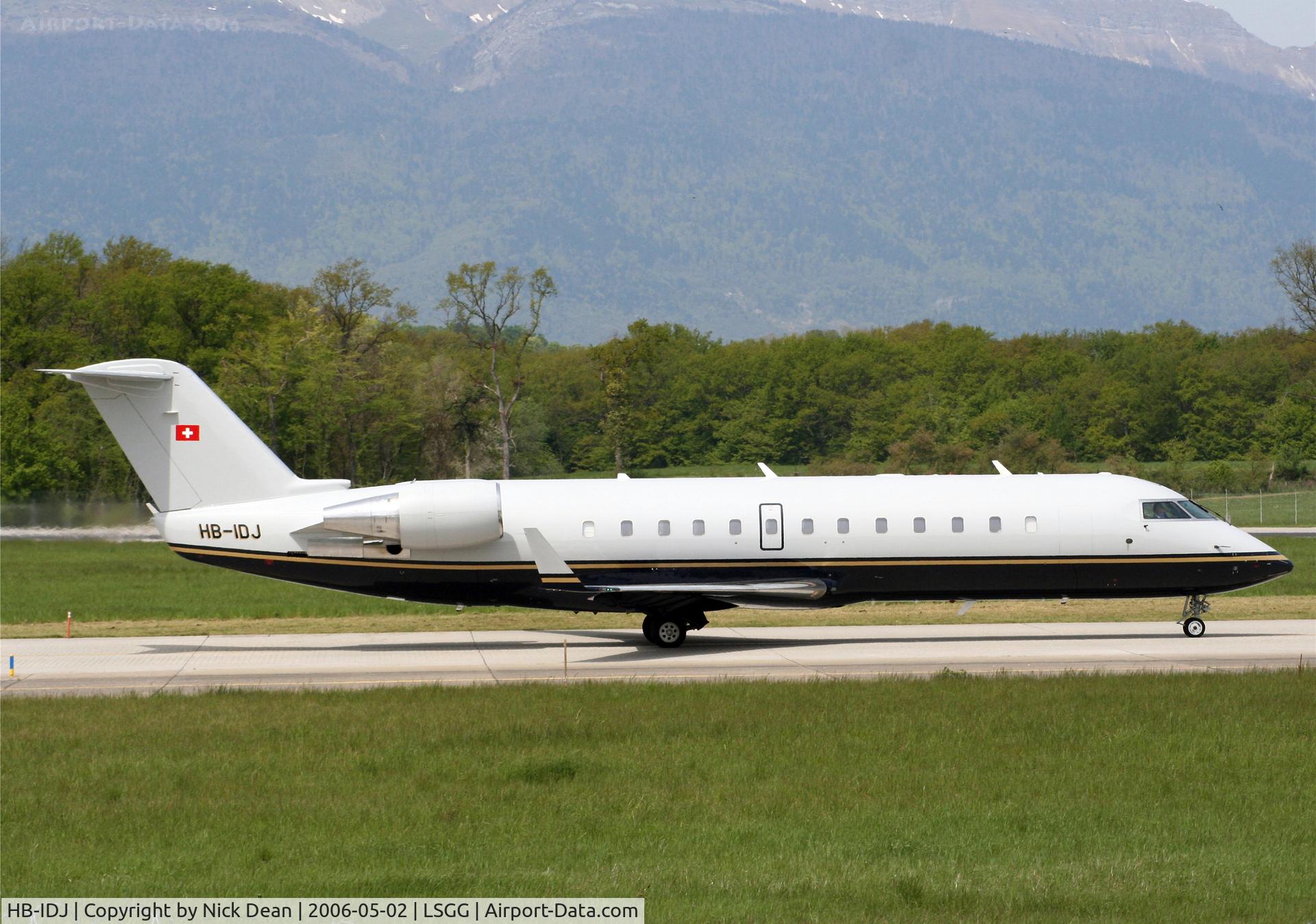 HB-IDJ, Canadair CRJ-100SE (CL-600-2B19) C/N 7136, LSGG