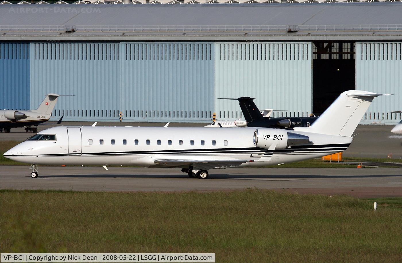 VP-BCI, 1999 Bombardier Challenger 601-3A (CL-600-2B16) C/N 7351, LSGG