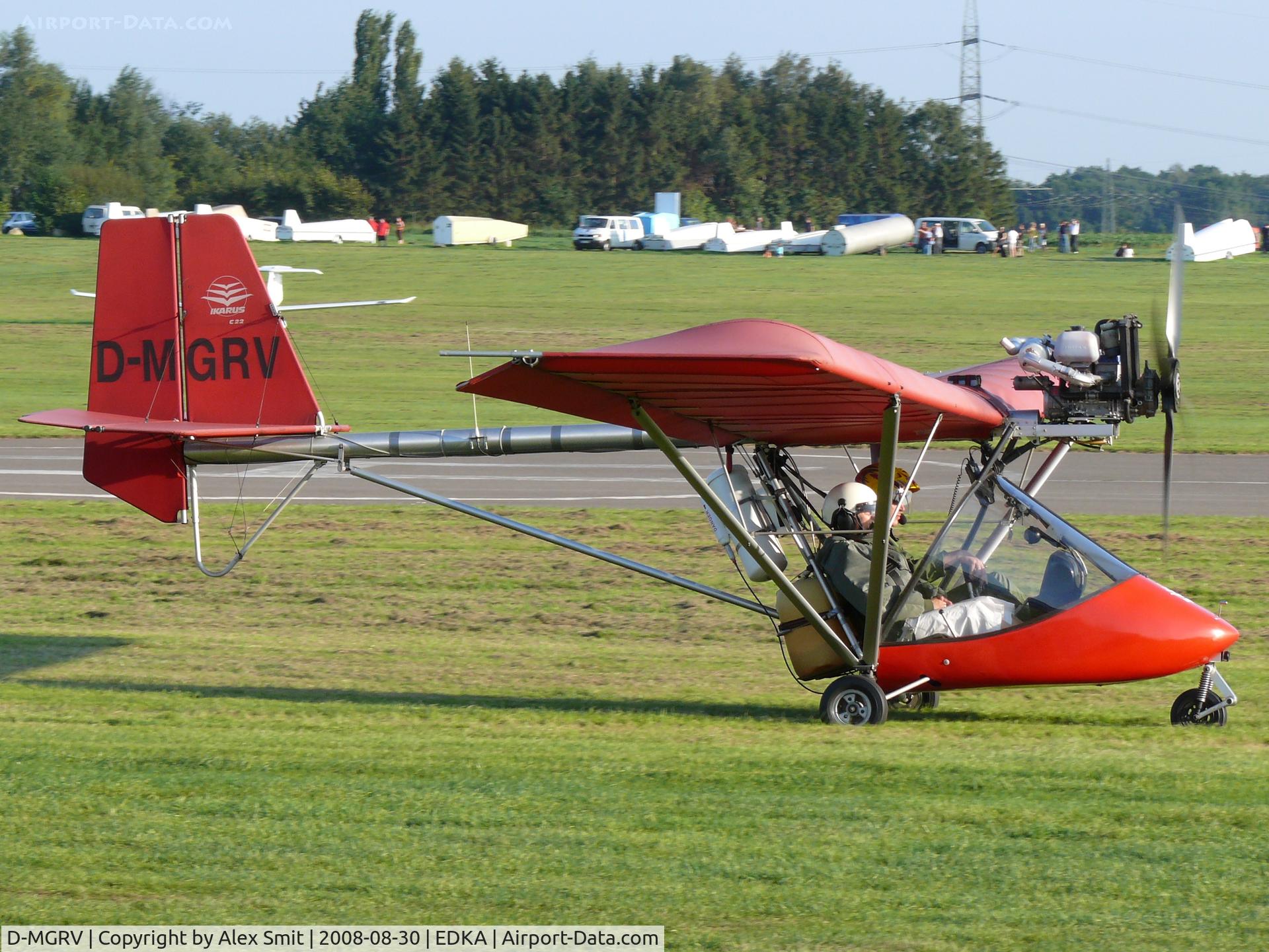 D-MGRV, Comco Ikarus C22 Fox C/N Not found D-MGRV, Ikarus C22 D-MGRV