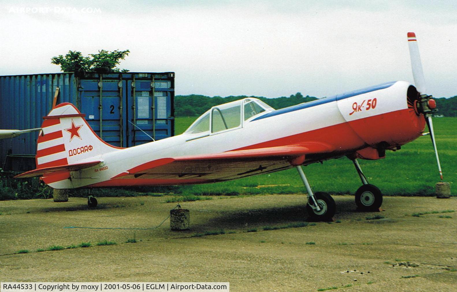 RA44533, Yakovlev Yak-50 C/N 853206, YAK-50