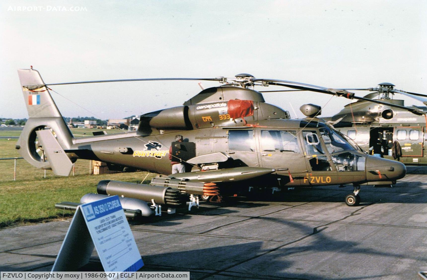 F-ZVLO, Aerospatiale SA-365M Panther C/N 6005, AEROSPATIALE SA365M PANTHER