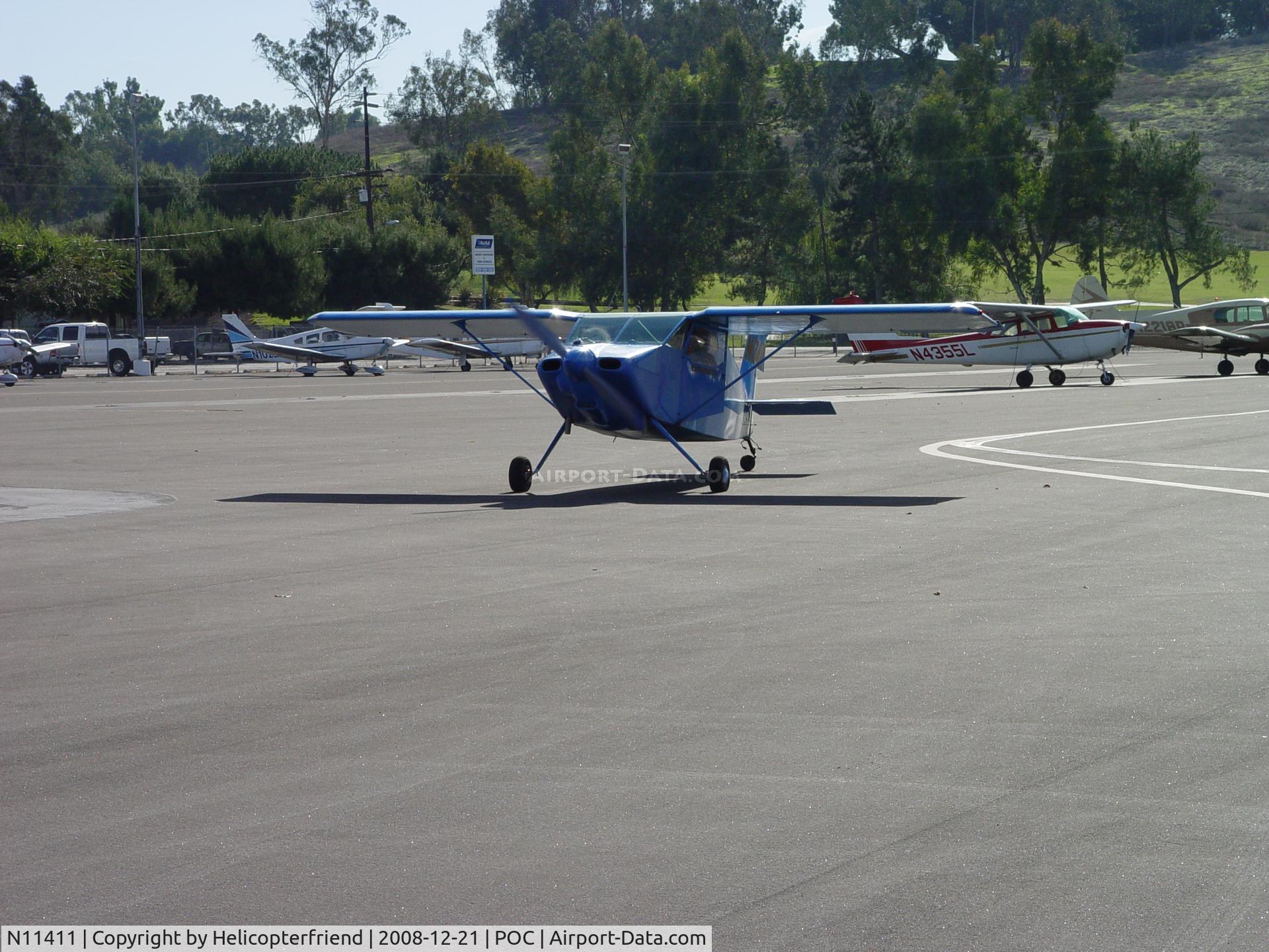 N11411, Wittman W-8 Tailwind C/N 1506-20, Starting up/On display at Brackett/Flying in/Flying out