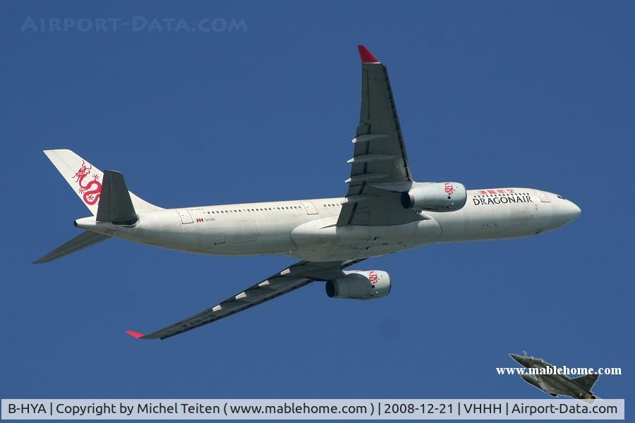 B-HYA, 1995 Airbus A330-342 C/N 098, Dragonair