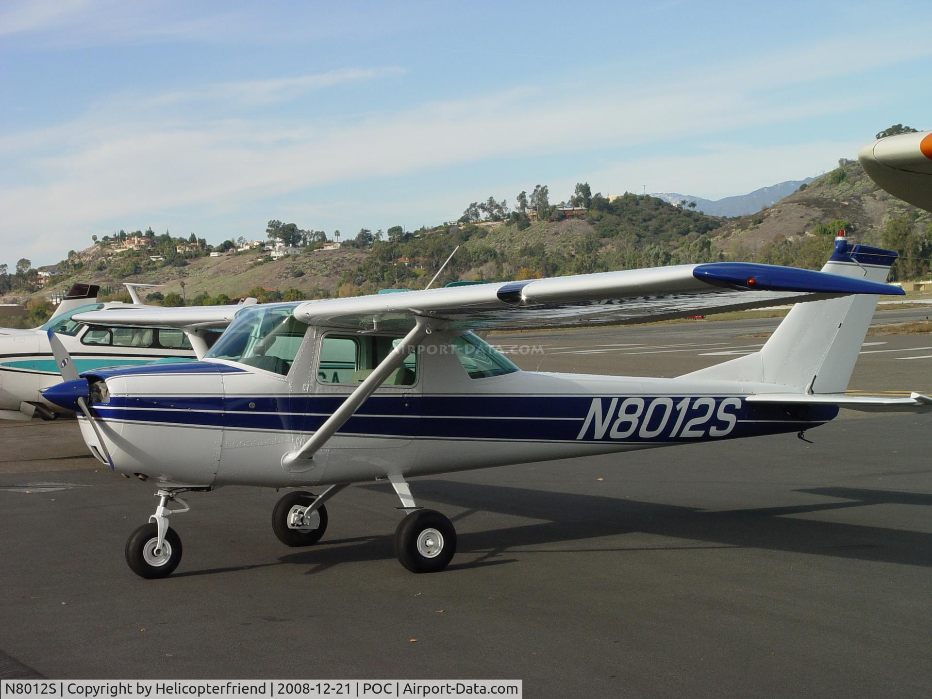 N8012S, 1965 Cessna 150F C/N 15061612, On display at Brackett/Flying in/Flying out