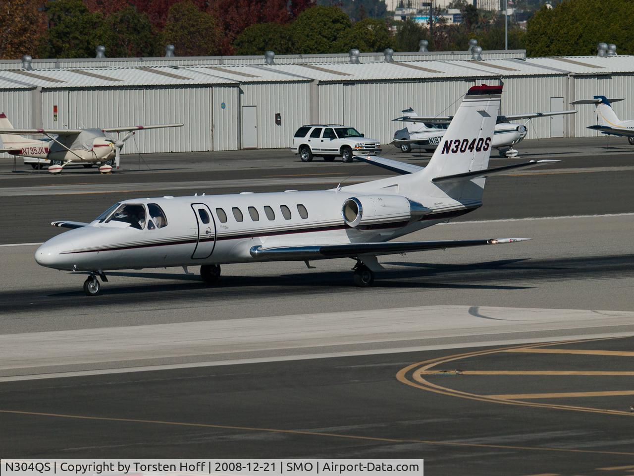 N304QS, 1997 Cessna 560 C/N 560-0408, N304QS departing from RWY 21