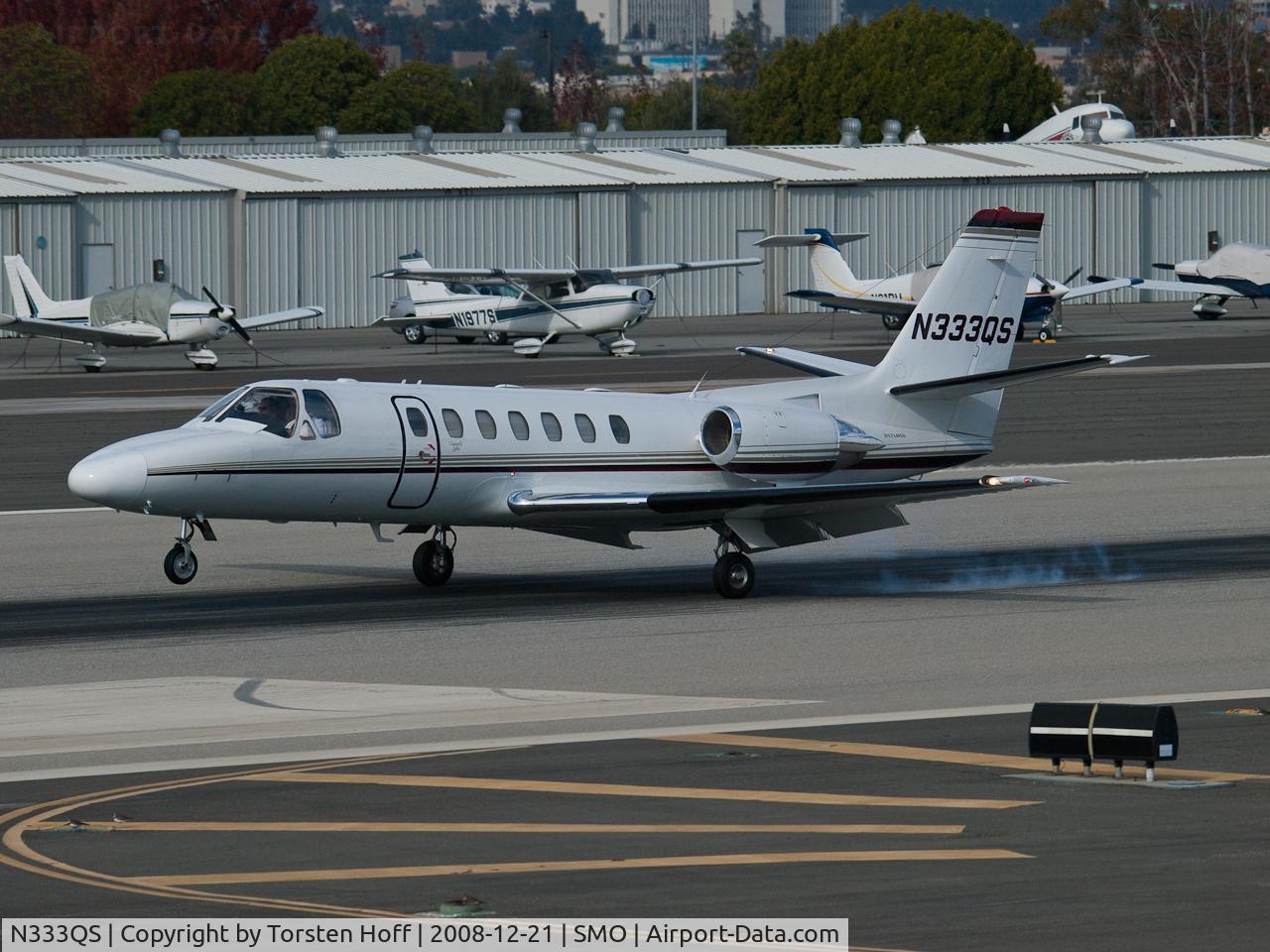 N333QS, 1995 Cessna 560 Citation Ultra C/N 560-0333, N333QS arriving on RWY 21