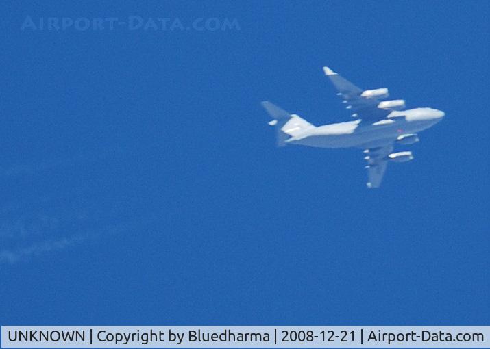 UNKNOWN, , C-17 Globemaster over Littleton, Colorado heading East.
