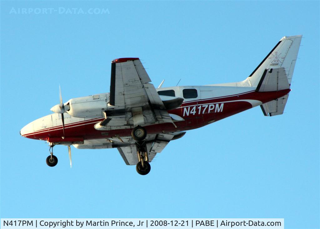 N417PM, 1994 Piper PA-31-350 Chieftain C/N 31-8052051, Landing 18 Bethel