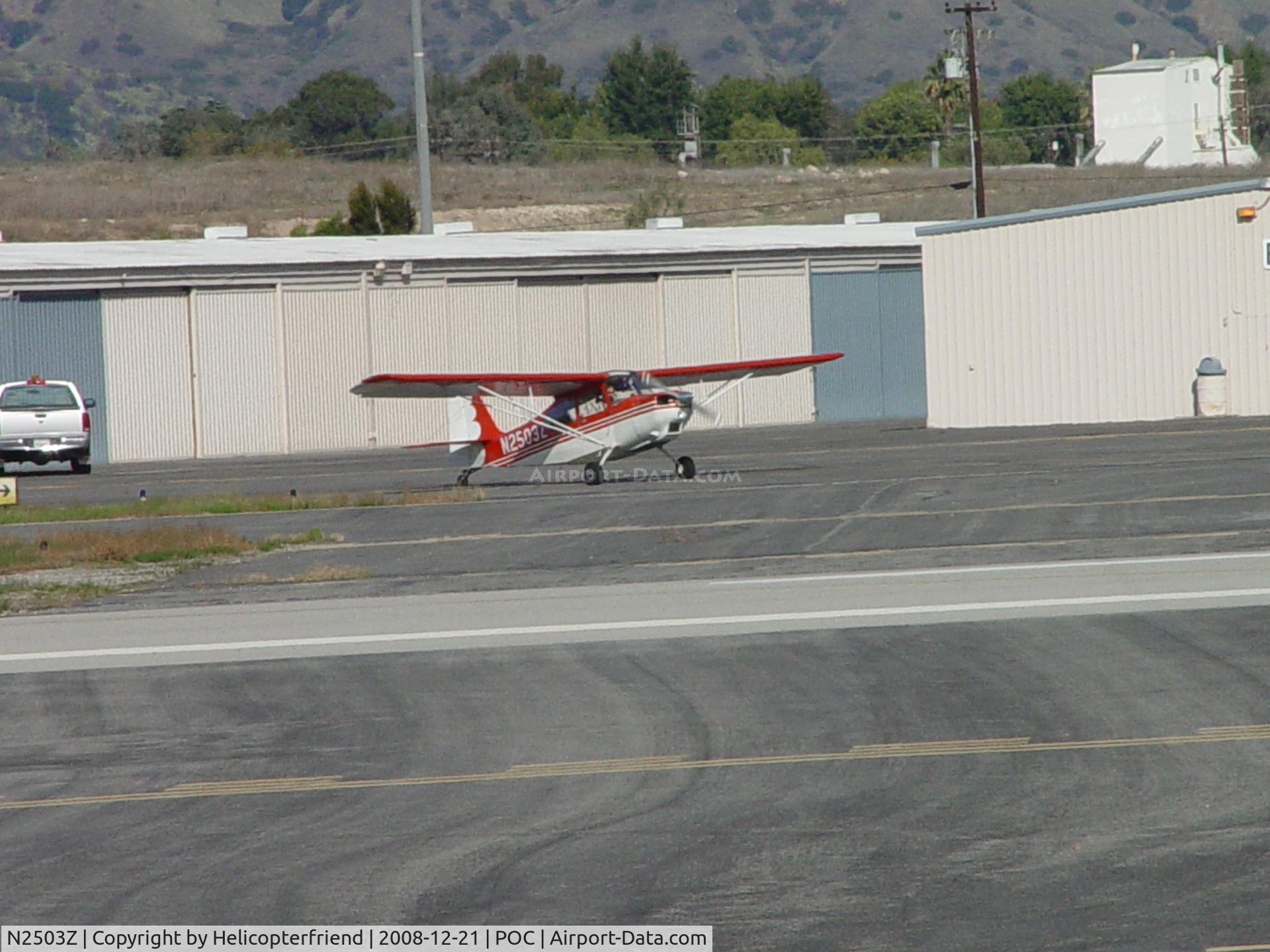 N2503Z, 1977 Bellanca 7KCAB Citabria C/N 613-77, Taxiing to southside