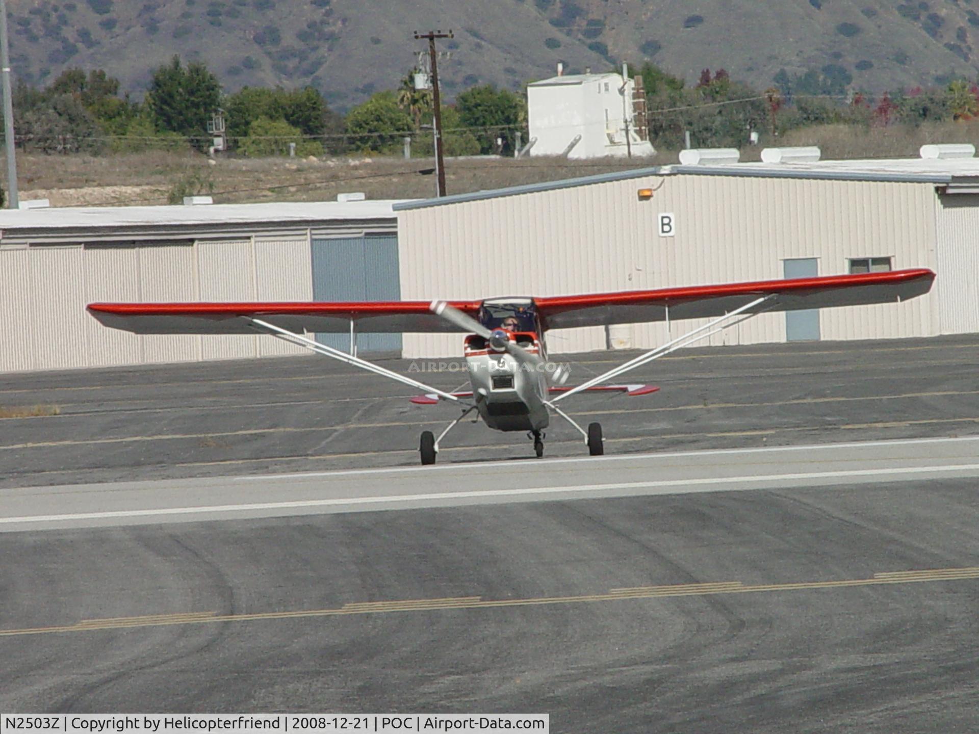 N2503Z, 1977 Bellanca 7KCAB Citabria C/N 613-77, Permission to cross active runway